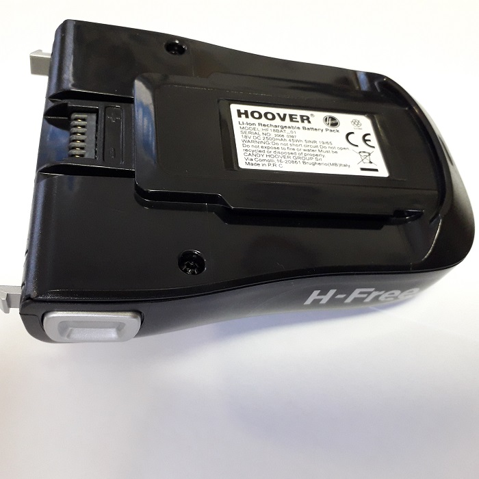 Batteria al litio Hoover H-FREE con numero seriale a partire dal 1845)